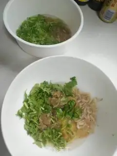 Make Korean noodles step 3