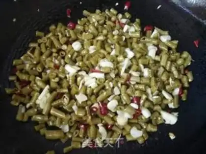 Make Garlic soybeans step 6