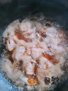 Make Red chicken wings step 3