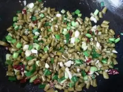 Make Garlic soybeans step 7