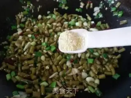 Make Garlic soybeans step 8