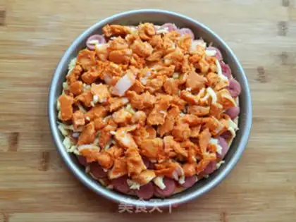 Make A pizza with the flesh and blood step 12