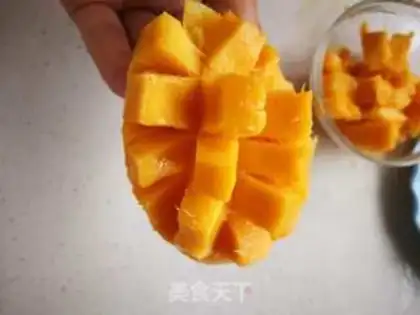 Make Mango soufflé step 2