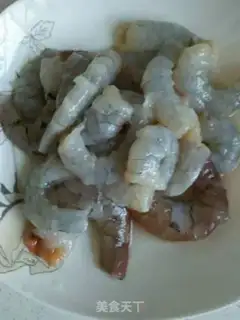 Make Shrimp omelet egg dumpling step 1