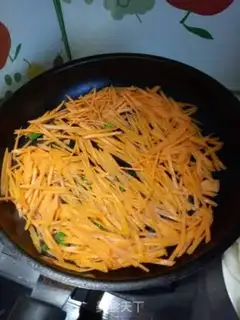 Make Fried carrots step 2