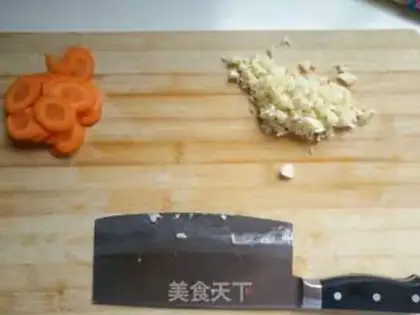 Make Garlic broccoli step 1