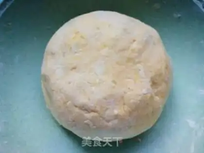 Make Red potato sesame rice ball step 5