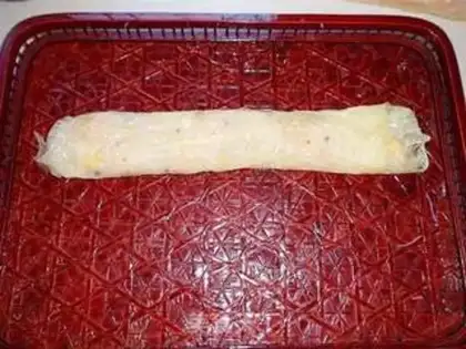 Make Shrimp fan bean purse step 2