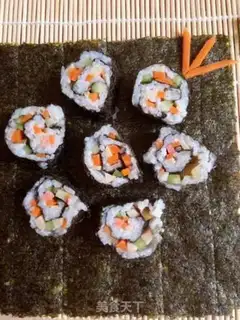 Make Sushi rolls step 3
