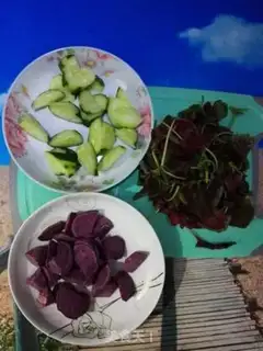 Make Three-colour dumplings step 0