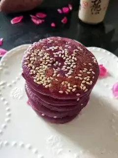 Make Potato sesame cake step 9