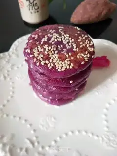 Make Potato sesame cake step 10