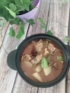 Make The radish spicy bone step 8