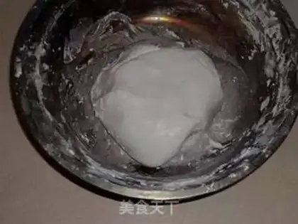 Make Two rice cakes step 1
