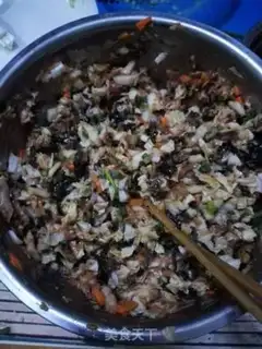 Make Three-colour dumplings step 10