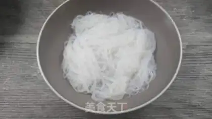 Make Garlic fan silk melon step 9