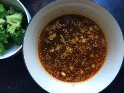 Make Shrimp spicy rice step 4