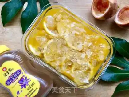 Make Bronco lemon honey popsicle step 0