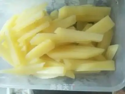Make Homemade fries step 2