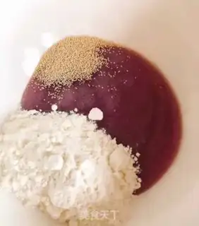 Make Double-coloured buns step 2