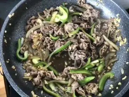 Make Fat cow rice step 7