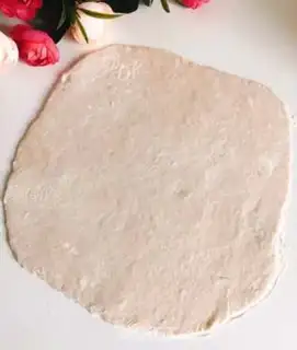 Make Double-coloured buns step 4