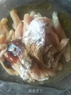 Make The soft fried chicken step 1