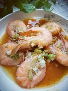 Make Garlic shrimp step 6