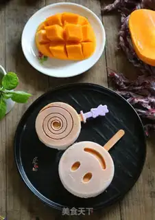 Make Mango ice cream sticks step 5
