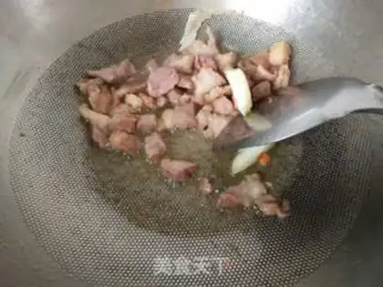 Make Pork rice step 3