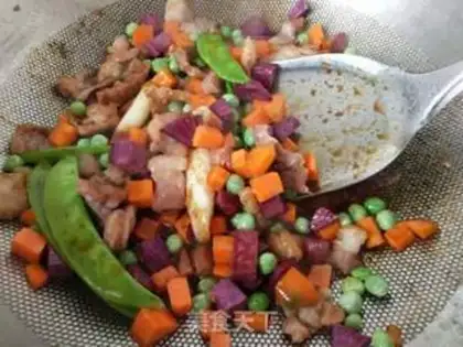 Make Pork rice step 4