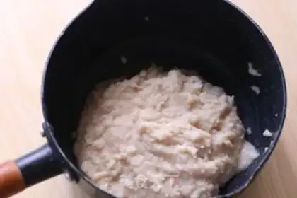Make Red bean cake step 1