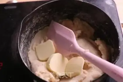 Make Red bean cake step 2