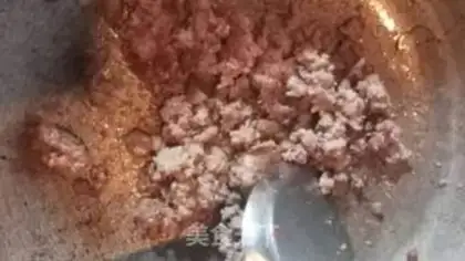 Make Meatball fried rice step 5