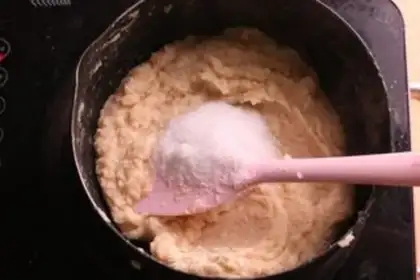 Make Red bean cake step 3
