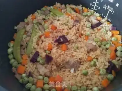 Make Pork rice step 8