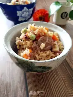 Make Pork rice step 9