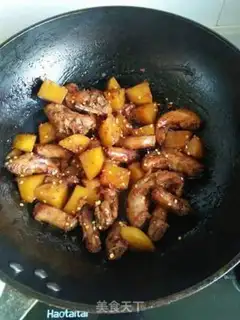 Make A brown potato chicken step 4