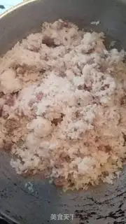 Make Meatball fried rice step 7