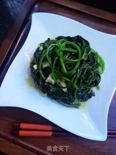 Make Clear the red potato leaves step 7