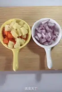 Make Curry chicken step 1