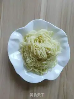 Make Cold noodles step 2