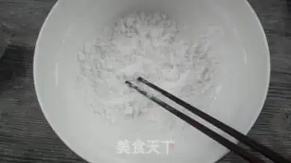 Make Spicy handmade potato powder step 1