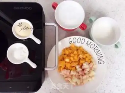 Make Mango coconut cream step 0