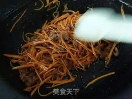 Make Carrot beef step 14