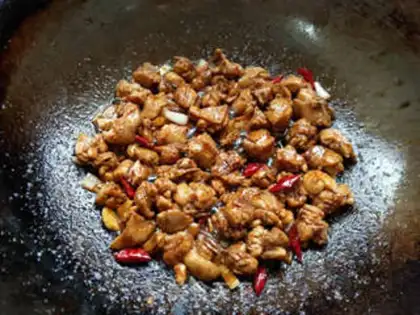 Make Soy chicken step 5