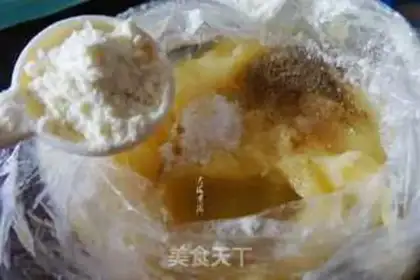 Make Coconut cheese potato ball step 3