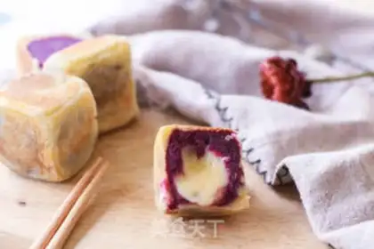 Make Red bean cake step 21