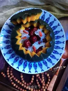 Make Silver-ear red-leave pumpkin step 9