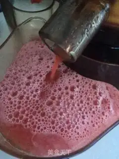 Make Ice melon juice step 3